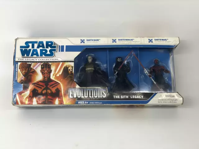 2008 Star Wars The Legacy Collection Evolutions The Sith Legacy Unopened