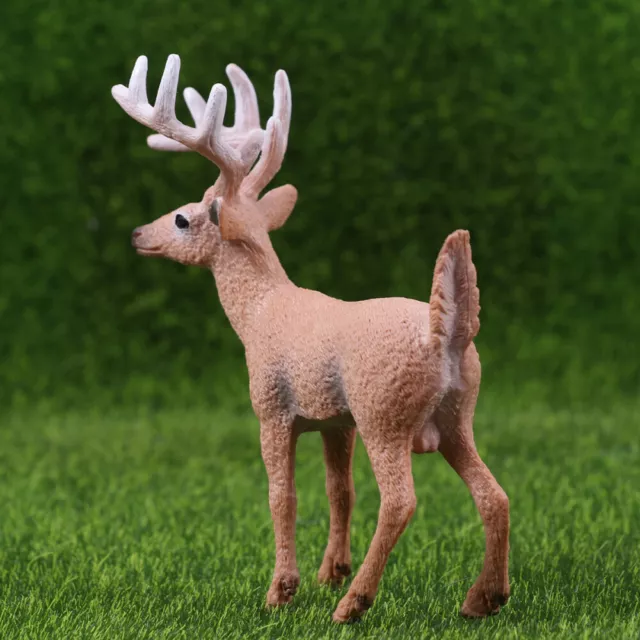 Weihnachten Deer Ornament Miniatur Deko Figur Kinder Elch Kuchen Topper