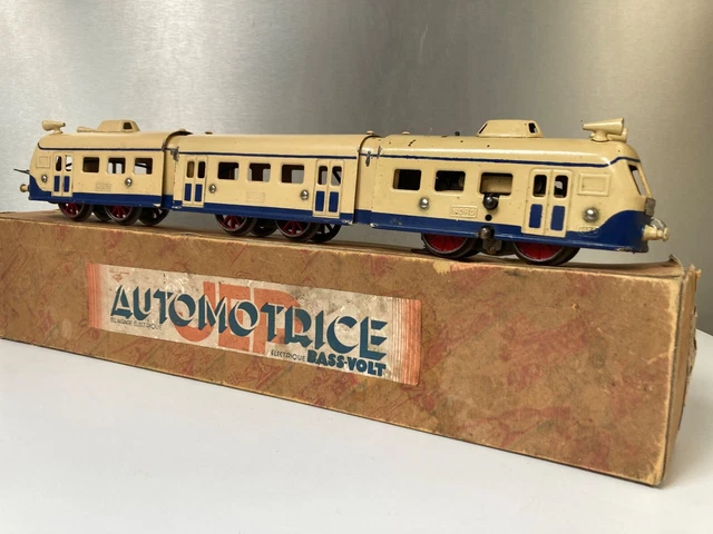 JEP O AUTORAIL TRIPLE BLEU NORD ELEC. 57 cm EN BOITE D'ORIGINE EUR 345