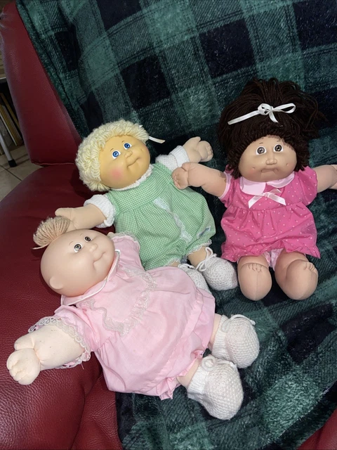 Poupée Cabbage Patch Kids Vintage 1983 – 43 Cm – Noire Américaine – Dans Sa Boîte D'origine