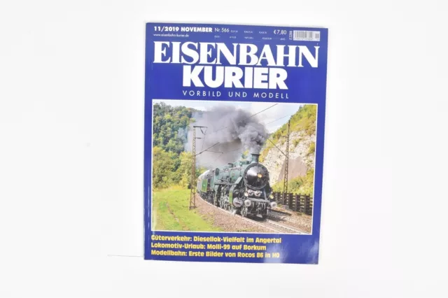 Mensajero ferroviario noviembre 2019 no 566 revista modelo y modelo