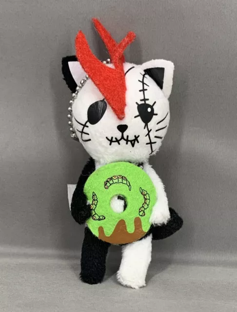 Hangry & Angry Plush Doll Mascot Keychain 4" Taito Japan Punk Rock Goth