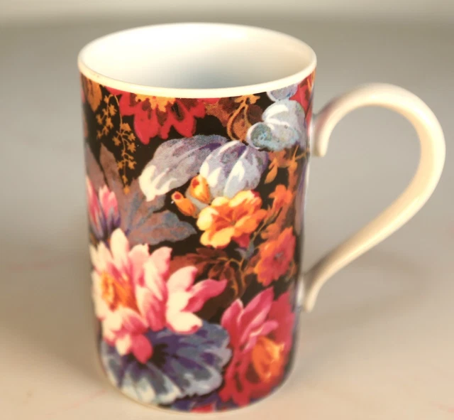 Dunoon Scottish Coffee Mug Kew Gardens Floral 19th Century Scotland Stoneware 2