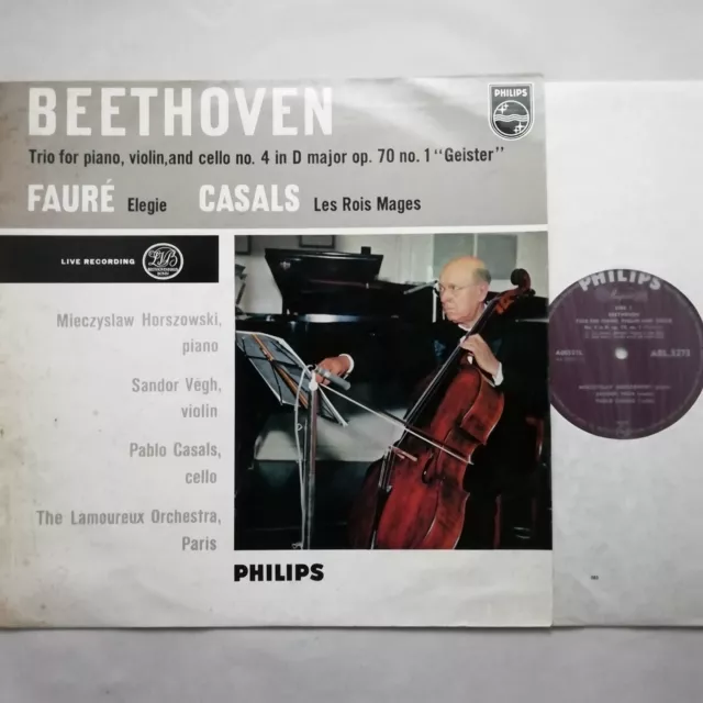 Philips LP ABL 3273 P/S Minigroove: Beethoven - "Ghost" Trio etc. / Casals etc.