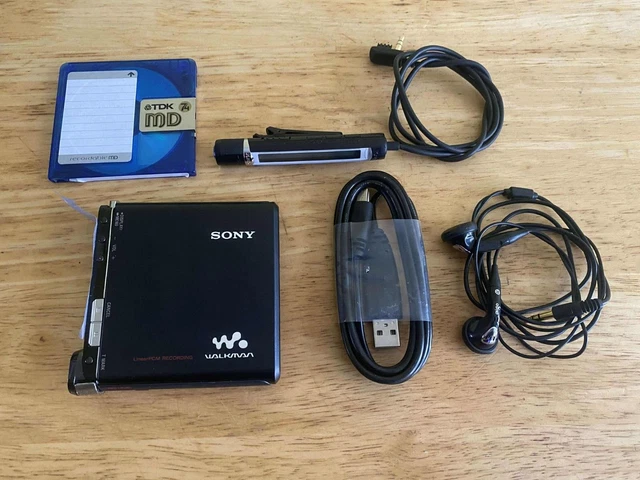 SONY】Hi-MDウォークマン MZ-RH1 再生確認済み（SONY Hi-MD