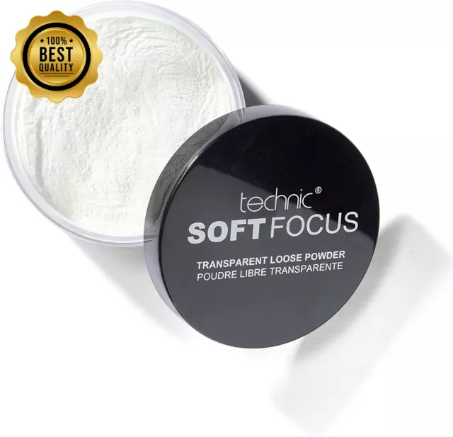 Technic Soft Focus durchscheinend loses Pulver - seidig & leicht matt, 20 g