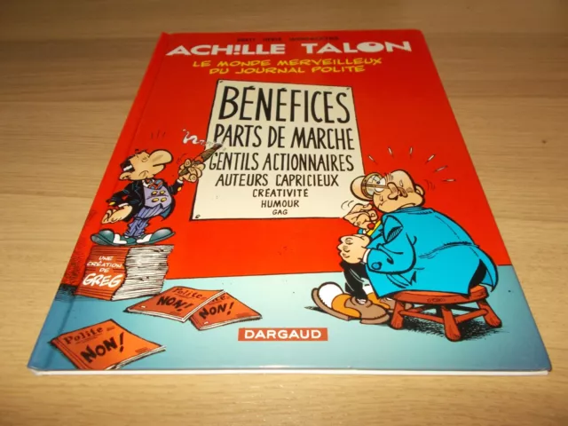 Bd Achille Talon Tome 46 En Eo Greg / Dargaud / Tbe