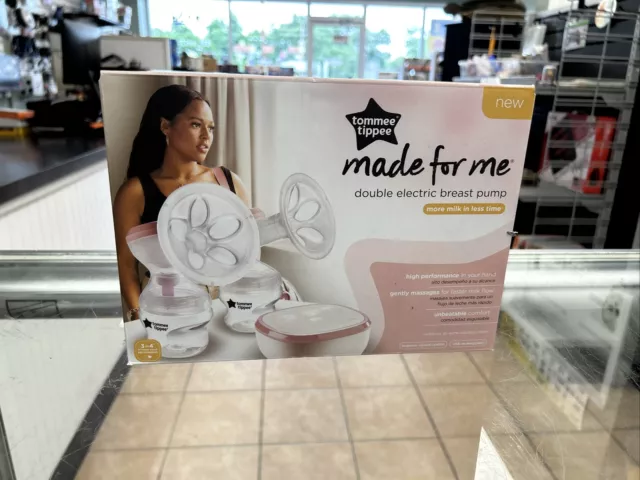 Tommee Tippee Made for Me Double Electric Breast Pump USB Rechargeable Portable