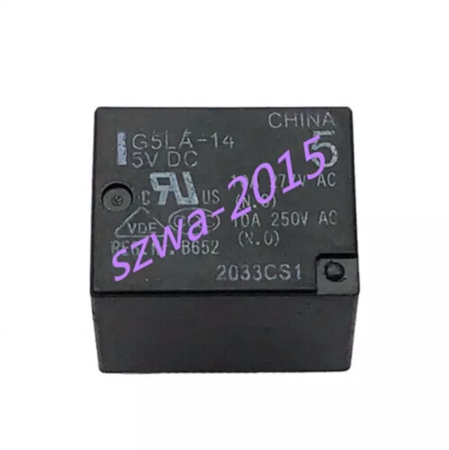 1pcs New G5LA-14 5VDC Power Relay 10A 277VAC 5Pins #W10