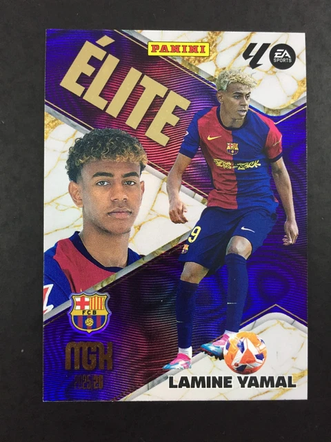 Carte Panini La Liga 2024-25 – Megacracks 429 – Lamine Yamal & Lionel Messi – Flashback