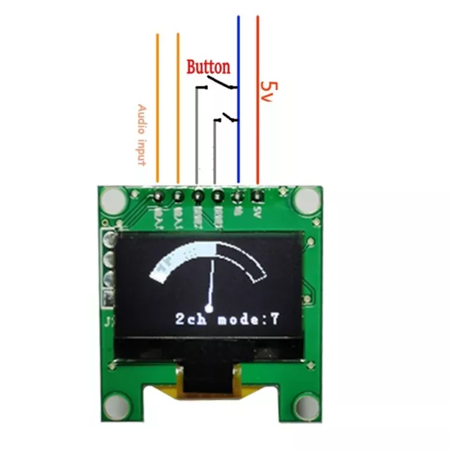 Musique Analyseur 200-18KHZ Données Acquisition Signal Spectre Analyzers 3cm