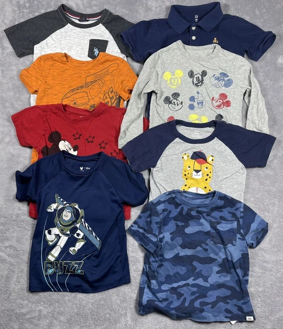 Gap Disney US Polo Assn Carters T Shirt Kids Toddler Boys 4T Bulk