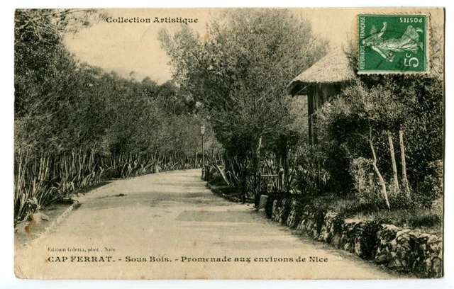 CPA 06 Maritime Alps around Nice Cap Ferrat Underwood