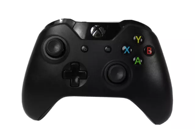 Genuine Microsoft Xbox One Wireless Controller Model 1708 Black VG+ Tested