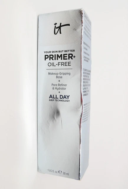 IT Cosmetics Your Skin But Better Primer + Base de agarre de maquillaje sin aceite - 1 oz.