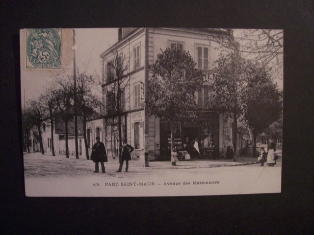CPA - (94 - Val-de-Marne) - SAINT-MAUR - Parc St-Maur - Avenue des Marronniers