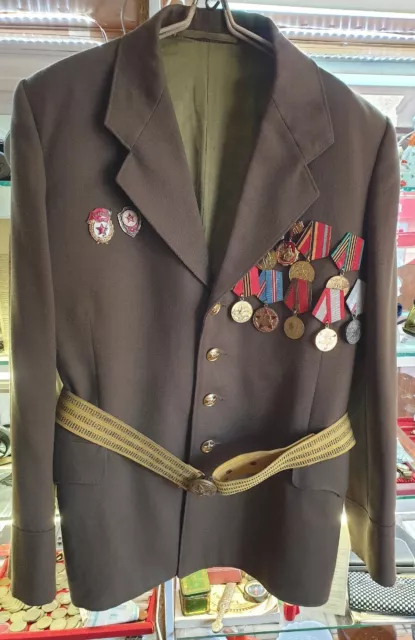USSR Military uniform Soviet officer USSR uniform jacket war veteran