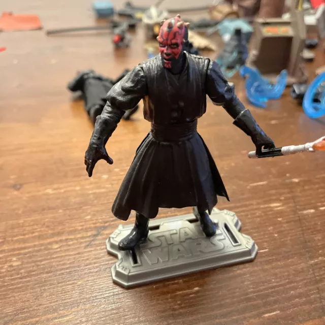 STAR WARS DARTH MAUL Hasbro Figur Jedi Raumschiff Kenner Figuren