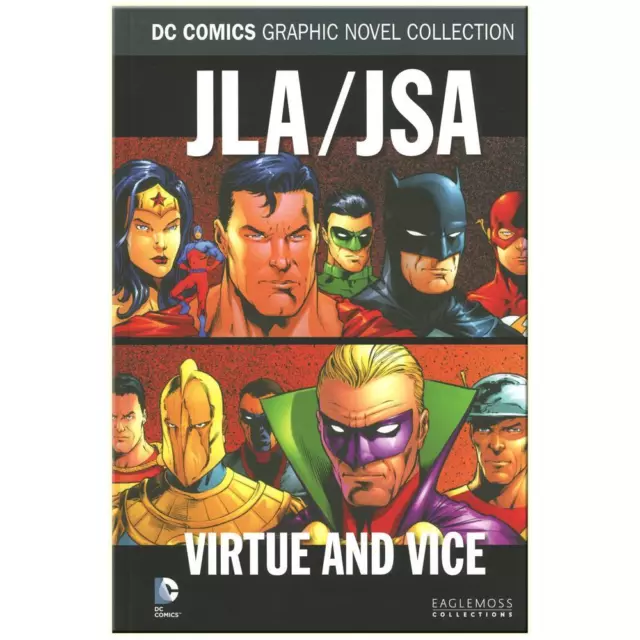 DC Comics JLA/JSA Virtue And Vice Graphic Novel Collection Vol 64 Eaglemoss