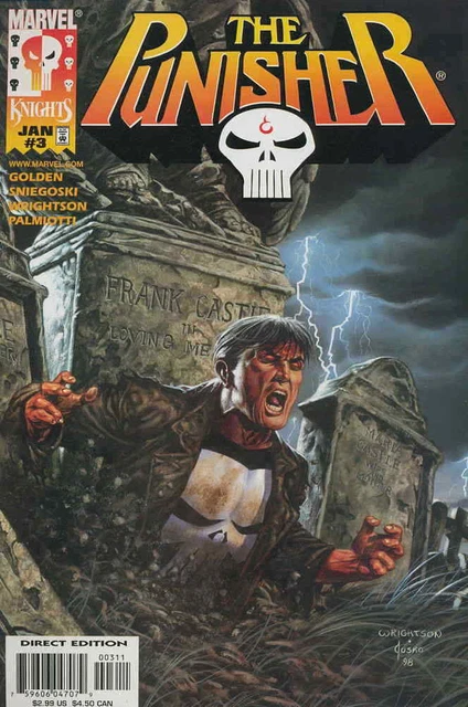 Punisher, The (4th Series) #3 VF; Marvel | Bernie Wrightson - angel - we combine