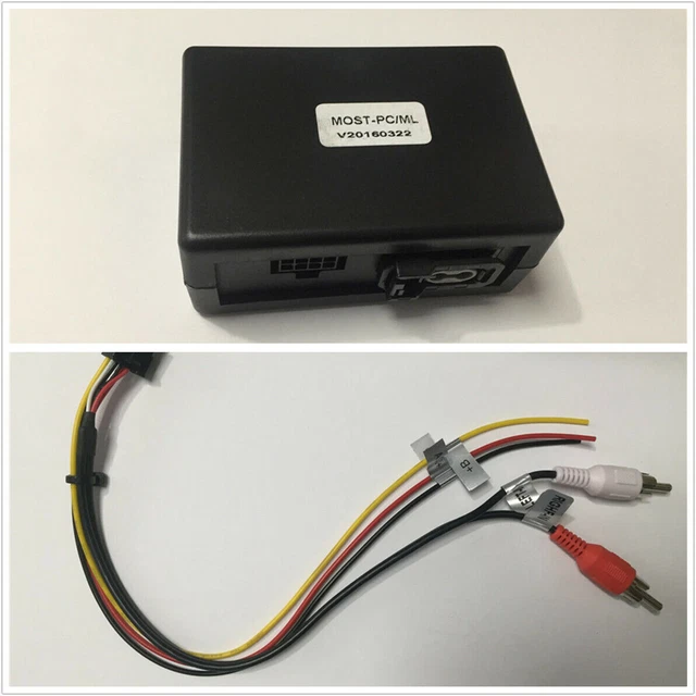 SWTNVIN : Boîtier Décodeur Fibre Optique Pour Autoradio Android - Compatible Mercedes E/CLS/SLK/SL/CLK (2005-2012)