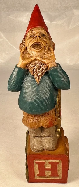 ALPHABET "H"-R 1993~Tom Clark Gnome~Cairn Studio Item #5229~Edition #33~w/Story