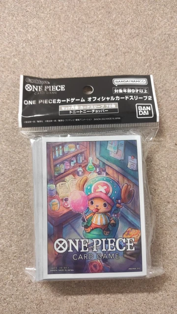ONE PIECE CARD Game OFFICIAL SLEEVES 2023 sleeve TONY CHOPPER - READY