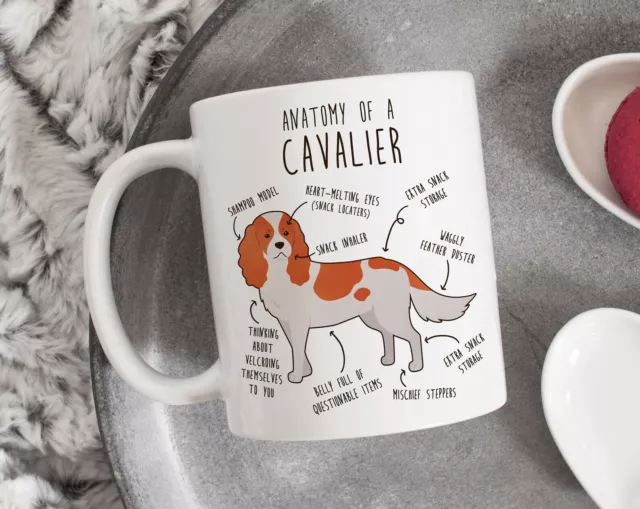 Cavalier King Charles Spaniel Coffee Mug Cute Blenheim Cav Gift Dog Lover Funny