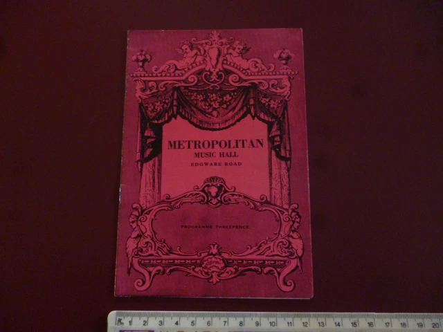 METROPOLITAN MUSIC HALL THEATRE PROGRAMME 1960s? JIMMY YOUNG - RADIO, TV, RECORD