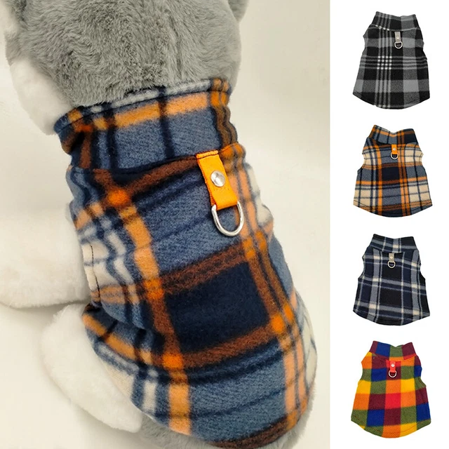 Cane Gilet Animale Domestico Vestiti Forniture Cappotto Felpa Caldo Spesso Pi ♪