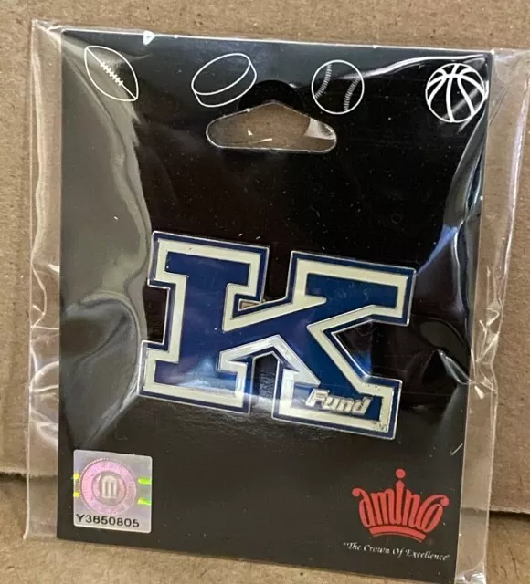 KENTUCKY WILDCATS K-FUND CLUB - NCAA FOOTBALL - Collectible Hat/Shirt Pin  **NEW
