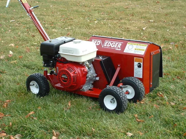 Brown Trencher or Bed Edger, F791H , 9 HP Honda, made in USA Brown Trencher or Bed Edger, F791H , 9 HP Honda, made in USA