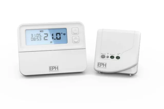 EPH OpenTherm Digital RF Programmable Room Thermostat & Receiver - CP4