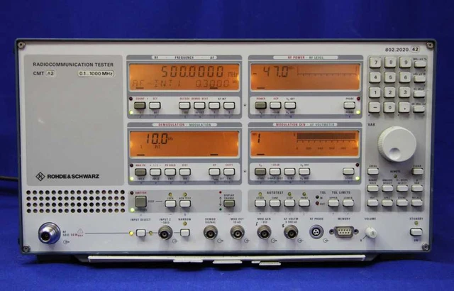 Rohde & Schwarz Cmt42 /#0 W2D 9912