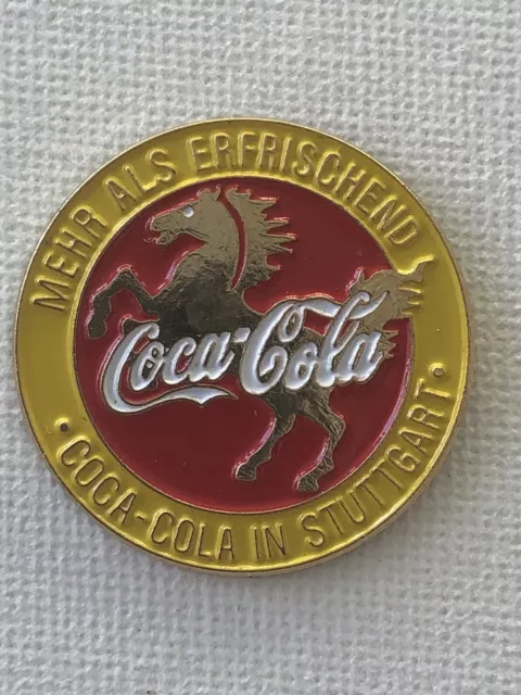 COCA COLA Pin * Anstecknadel * Coca Cola in Stuttgart  * Sammler