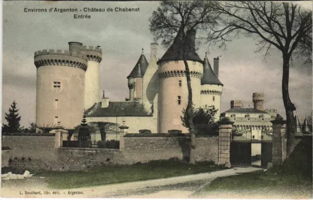 CPA AK Chateau de Chabenet Entree FRANCE (1177789)