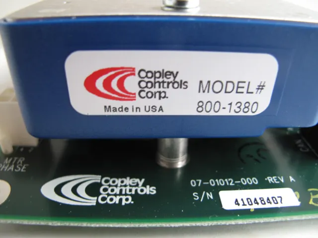 Copley Controls 800-1380 Accelnet Servo Amplifier, New 2