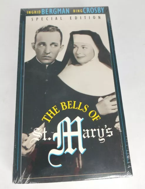 The Bells Of St Mary's VHS Ingrid Bergman Bing Crosby Special Edition New Sealed