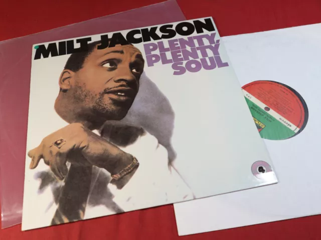 Milt Jackson  PLENTY PLENTY SOUL  LP Atlantic ATL 50229 Portugal 1981 nm