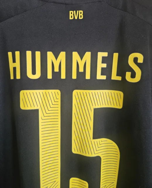 Puma BVB Borussia Dortmund Auswärts Trikot 2014-2016 #15 Hummels Gr.XXL Top✅