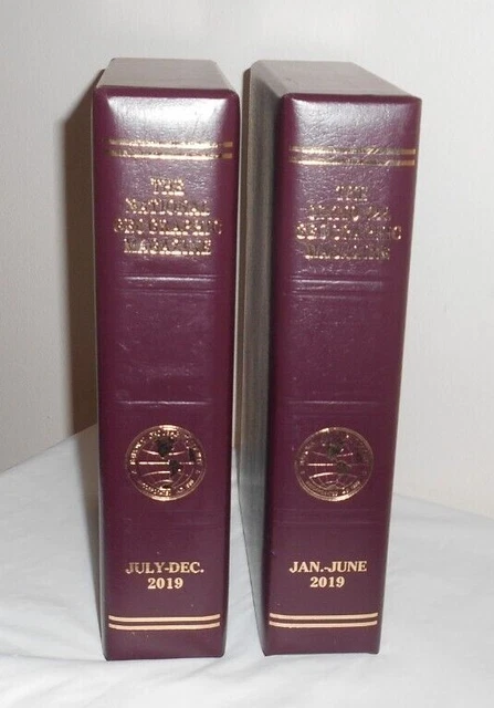2 NATIONAL GEORGRAPHIC MAGAZINE Cover Case Holder JAN-JUNE JULY-DEC. 2019- Empty