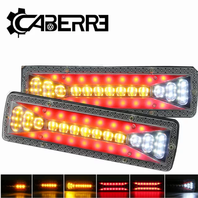 2x 12V Anhänger Rücklicht  Hänger Rückleuchte Heckleuchte Rückleuchten PKW 37LED