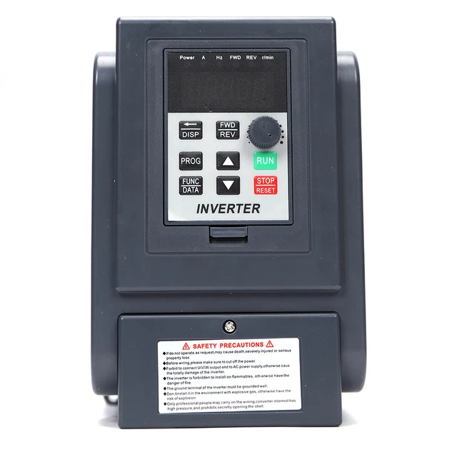 Convertitore di frequenza AT2 VFD per motore monofase 220V controllo PWM 750W universale