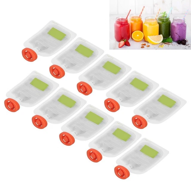 Food Fruit Puree Kitchen Dispenser Squeeze Pouches Pouch Bag Food Storage Bag