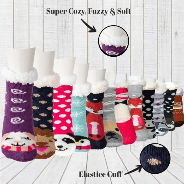 Super Fluffy Fur Sock Winter Socks Girls Extra Warm Thermal Fleece Slipper Socks