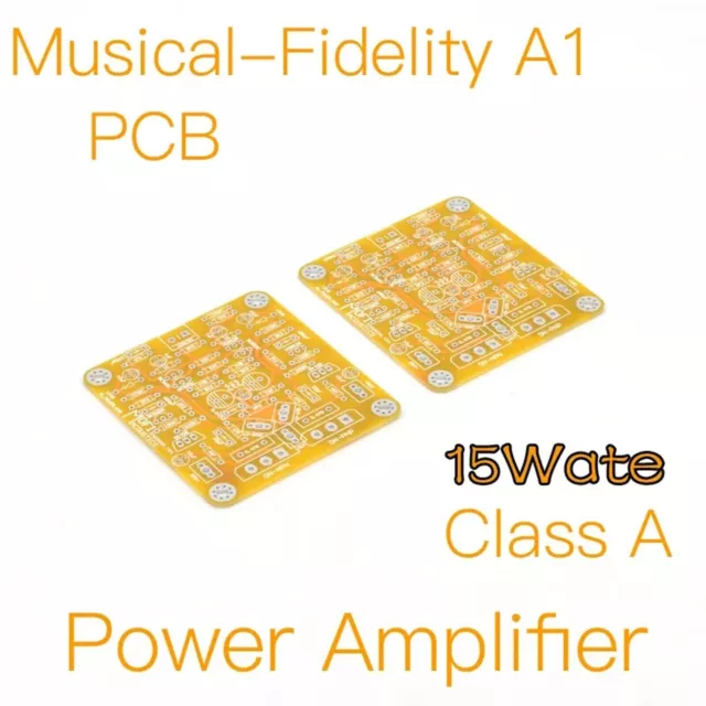 1 paire de carte PCB d'amplificateur de puissance Musical Fidelity A1 classe A