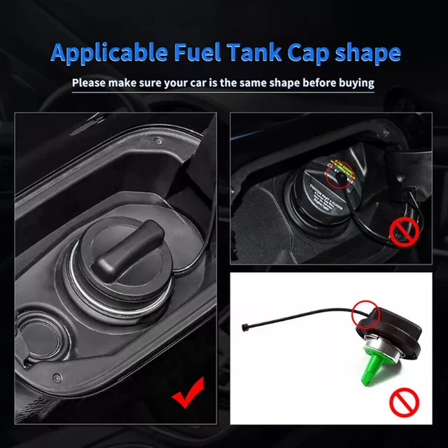 CARBON FIBER GAS Fuel Cap Cover For Mercedes Benz C300 C63S E63S E55