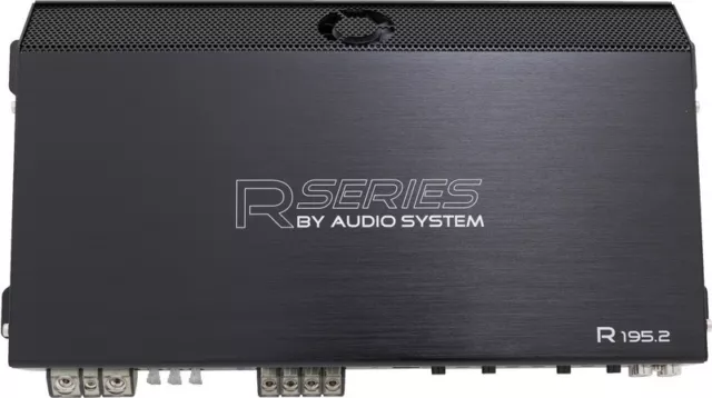 Audio System R-195.2 2-Kanal Mono Auto Car Endstufe AMP Verstärker 2x195W RMS