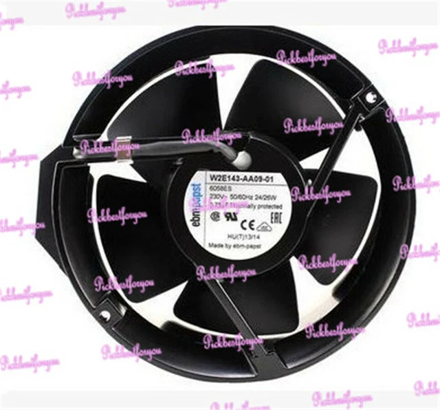 1pc for W2E143-AA09-12 AC230V172*51MM high temperature fan 60 warranty M263D QL
