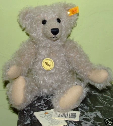 Steiff 1920 Classique Nounours Ours - Marron Clair Coudé Mohair - 25cm